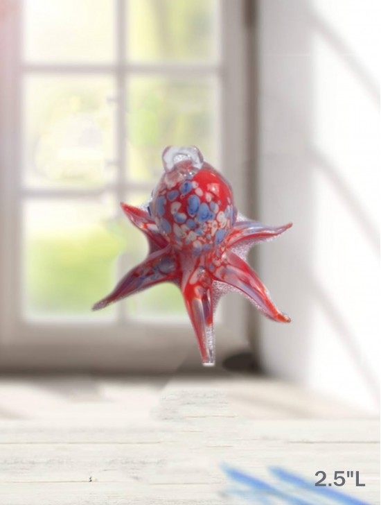 Glass Hanging  Octopus